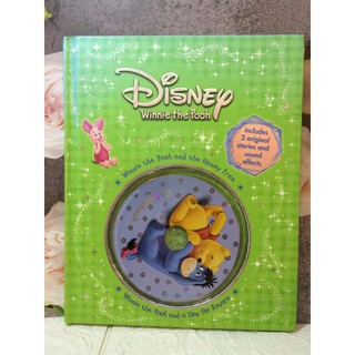 Disney Winnie the Pooh ปกสีเขียว• book +cd  -aka