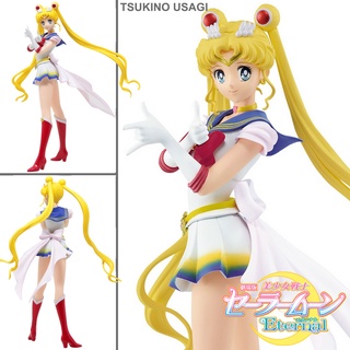 Figure ฟิกเกอร์ Pretty Guardian SailorMoon Eternal พริตตี้ การ์เดี้ยน เซเลอร์มูน อีเทอร์นัล Usagi Tsukino สึคิโนะ อุซางิ