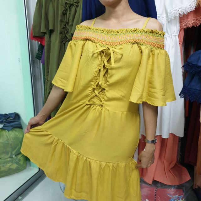 P58  เดรสปาดไหล่