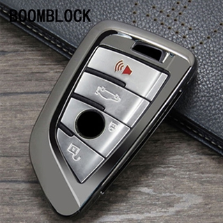 ซองกุญแจรถ BMW วัสดุโลหะผสมสังกะสี  Zinc alloy Car Remote Key Case Cover For BMW 1 2 3 4 5 6 7 Series X1 X3 X4 X5 X6 F30 F10 G30 F15 F16 G20 F25 F26