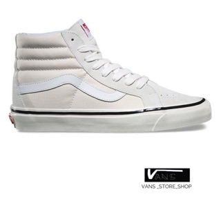 VANS SK8HI ANAHEIM FACTORY 36 DX WHITE SNEAKERS สินค้ามีประกันแท้