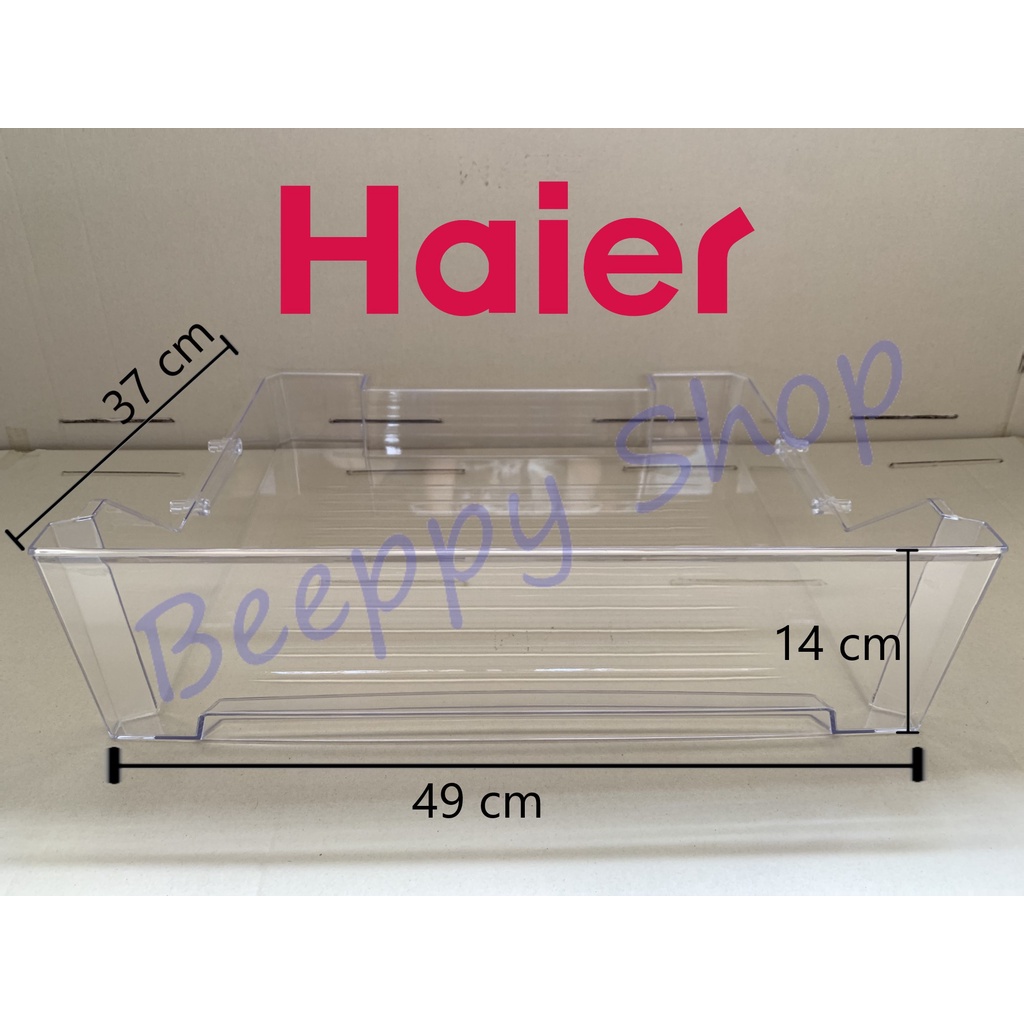 ถาดใต้ช่องฟรีส Haier รุ่น HRF-TMA315FI/TMA340FI/AQR-I315/AQR-I340 ถาดแช่เนื้อ Meat Tray ถาดใต้ช่องแข