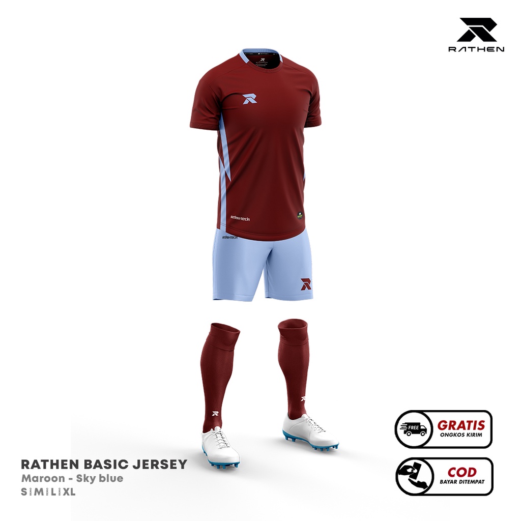 RATHEN - Jersey Set 1.0 Maroon