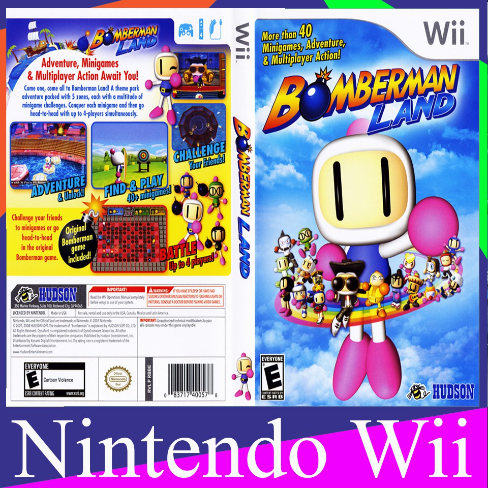 Bomberman Land Wii Shopee Thailand