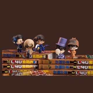 💠พร้อม ส่ง💠Figure Detective Conan Chijimase Corps 100 Volume Corps Sunday Limited 5 Body Set