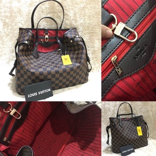 Lv Neverfull SIZE XL (ฟรีบิล, ซองคลุม) uk.38x30