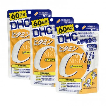 DHC Vitamin C 60 tablets วิตามินซี ดีเอชเอ KnD8
