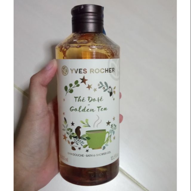 yves rocher golden tea bath and shower ครีมอาบน้ำ