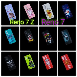 เคส💁📲 TPU นิ่มทั้งตัว ลายการ์ตูน น่ารัก oppo.Reno8Z.Reno7Z.Reno7.Reno6z.Reno6.Reno5.Reno4.