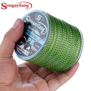 Sougayilang เอ็นตกปลา แบบ PE ถัก 4 เส้น 20-78LB รุ่นแข็งแกร่ง สำหรับตกปลาคาร์พ 150, 350, 550 เมตร