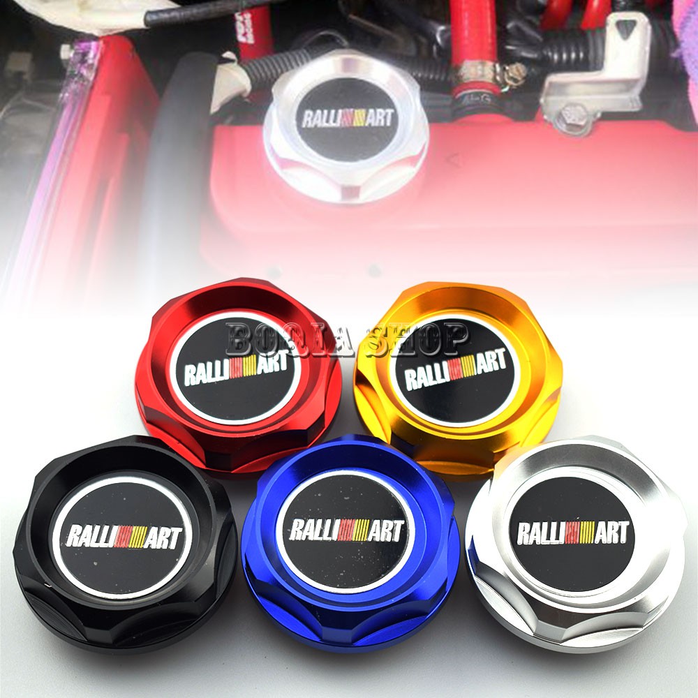 Ralliart ฝาครอบน้ํามันเชื้อเพลิงเครื่องยนต์ สําหรับ Mitsubishi WLR6315