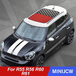 มินิคูเปอร์，สติกเกอร์ติดหลังคารถยนต์ สำหรับ Mini Cooper One S JCW R55 R56 R60 R61 Paceman Countryman Accessories