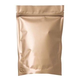 ถุงซิปฟอยด์ ทอง 6x9 นิ้ว (แพ็ค20ใบ) Gold foil zip lock bag 6x9 inches (pack of 20)