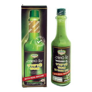 !!  สินค้าขายดี  !! วาซาบิ-โอ วาซาบิซอส 62 กรัม Wasabi Sauce 62 g