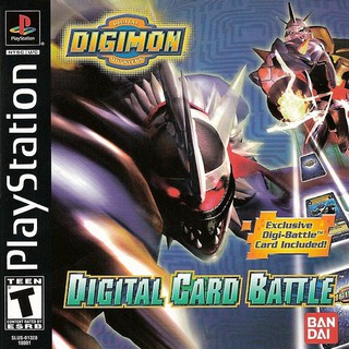 DIGIMON DIGITAL CARD BATTLE [PS1 US : 1 Disc]