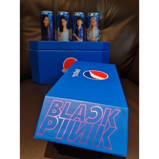 Box set Pepsi x Blackpink สีน้ำเงิน limited edition