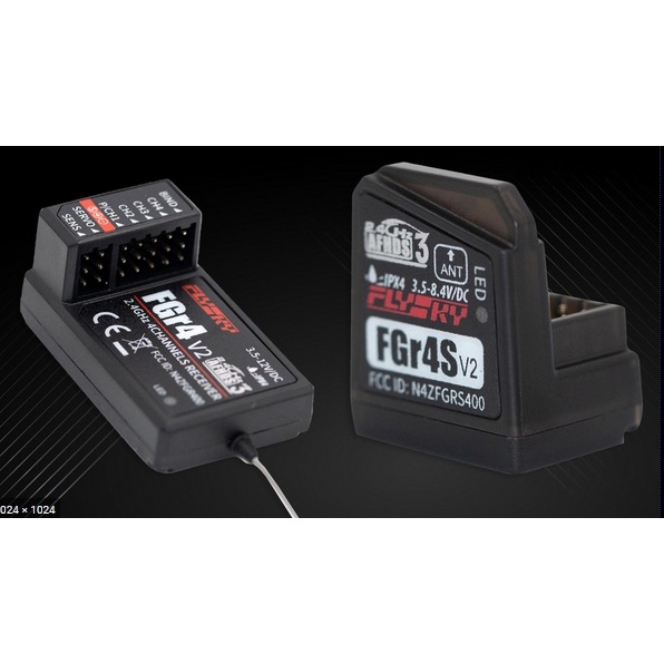 [รีซีฟ] รีซีฟรีโมท Flysky NB4 FGr4 V2 และ FGr4S V2 มีให้เลือก 2รุ่น ส่งด่วนจากไทย