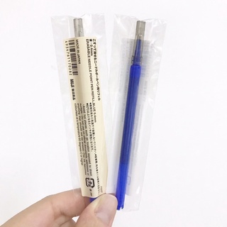 ไส้ปากกาลบได้ MUJI ขนาดหัว 0.4 สีน้ำเงิน