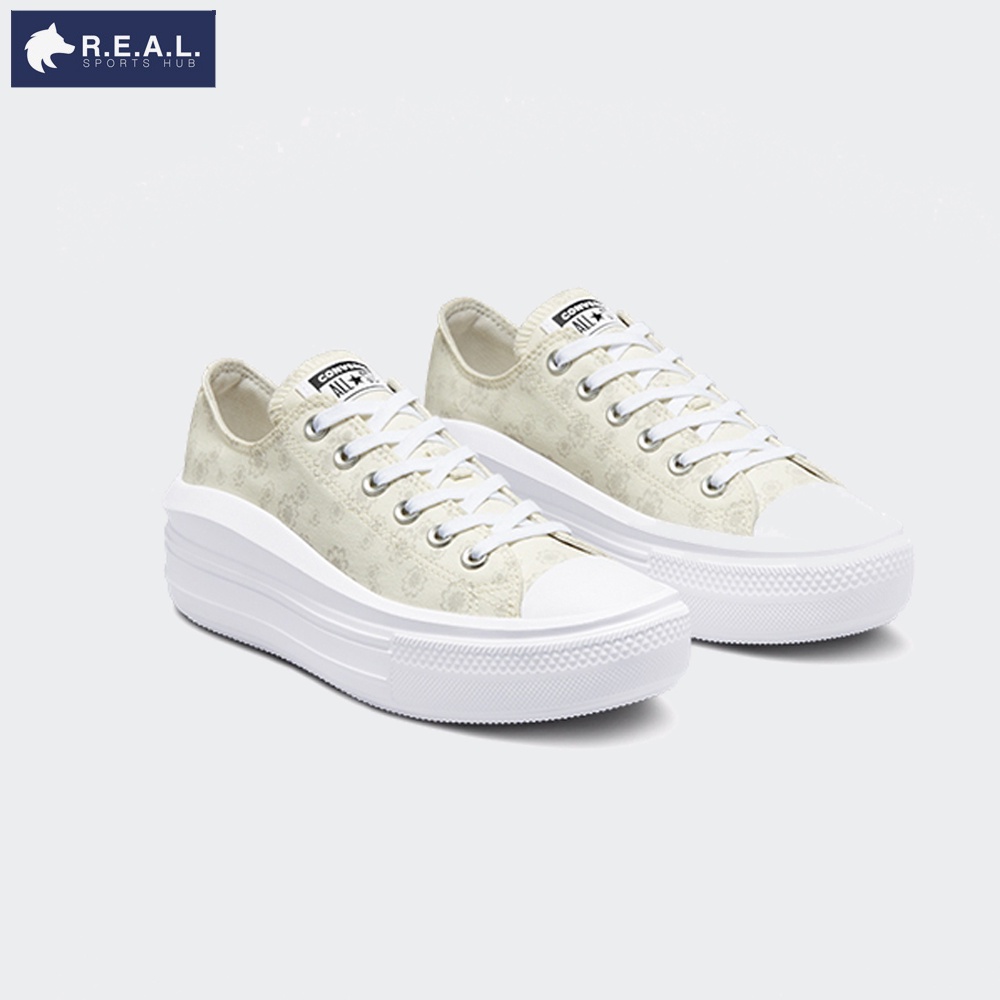 💸ลด65.-ใส่โค้ดTHIKWX1N💸รองเท้าลำลอง / ผ้าใบ Converse Chuck Taylor All Star Move Desert Rave Platform
