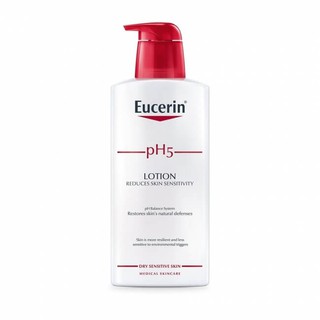 🔥Eucerin pH5 Lotion 400ml.🔥โลชั่นบำรุงผิวกาย สำหรับผิวธรรมดา-แห้ง แม้ผิวบอบบาง แพ้ง่ายช่วยเพิ่มและกักเก็บความชุ่มชื้น