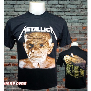 เสื้อวง METALLICA วงร็อคในตำนาน ไม่มีตะเข็บข้าง คอฟิต ป้ายUS เสื้อวินเทจ เสื้อร็อค เสื้อทัวร์ วงร็อคต่างประเทศ