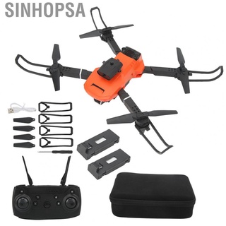 Sinhopsa E100 Quadcopter All Sides Obstacles Avoidance Folding Dual Camera HD 4K Drone BD