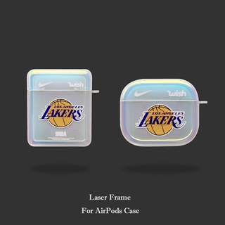 ใหม่ เคสป้องกันหูฟัง ลายบาสเก็ตบอล Nba Lakers Warriors สําหรับ AirPods3 (3rd) 2021 AirPods3 3rd AirPodsPro 1เคสป้องกัน 2 รุ่น