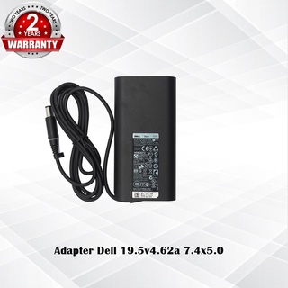 Adapter Dell New 19.5v4.62a *7.4x5.0* / อะแดปเตอร์ เดล นิว 19.5v4.62a *7.4x5.0* แถมฟรีสายไฟ AC *ประกัน 2 ปี*