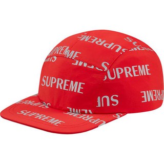 PROSPER - Supreme 3M Reflective Repeat Taped Seam Camp Cap Red