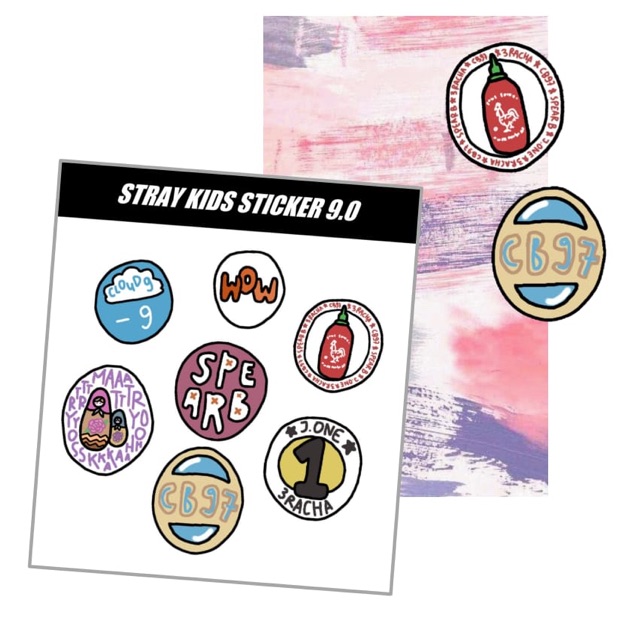 สติ๊กเกอร์ Stray Kids 9.0 3racha