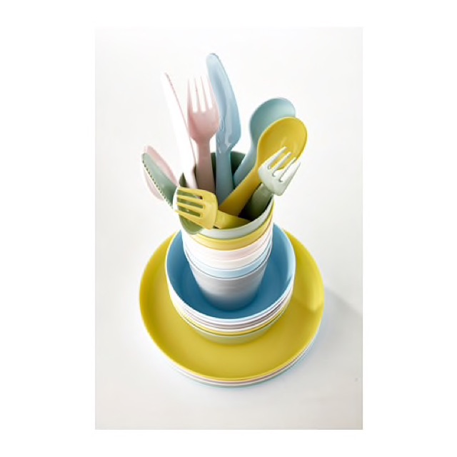 KALAS ชุดช้อนส้อมมีดสีพาสเทล  6 เซ็ต 18 ชิ้น IKEA ราคา ถูกที่สุด ดีลบีเคเค แกลเลอรีภาพที่ 4
