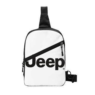 Jeep Text Triblend กระเป๋าสะพายข้าง สไตล์สปอร์ต แฟชั่นสําหรับผู้ชาย XQ