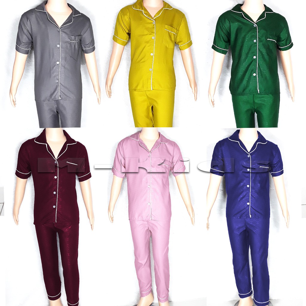 KATUN MKids88 - ชุดนอนผ้าฝ้าย CP สําหรับเด็กลายนูน