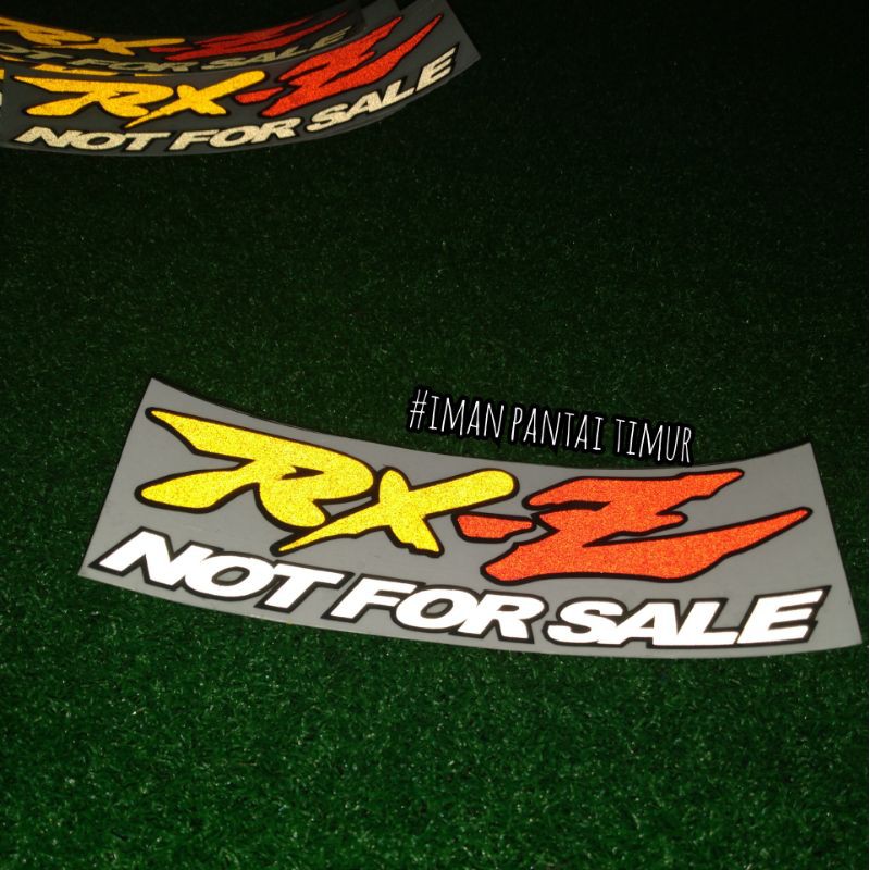 สติ๊กเกอร์ RXZ ไม่ใช่สําหรับ