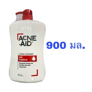 Acne aid 900 ml. แอคเน่ เอด ขวดปั๊ม 900 มล.