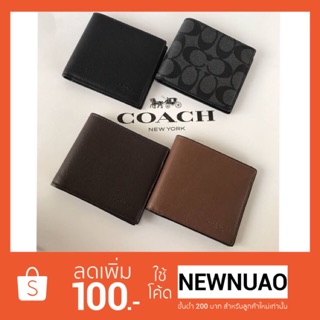 New Coach กระเป๋าสตางค์ชาย