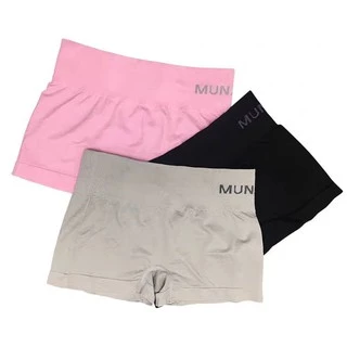 AP 6207 กางเกงชั้นในสตรี boxer สเตย์ ใส่สบาย ระบายอากาศ ผ้ายืดหยุ่น ฟรีไซส์ 26-38 นิ้ว ชนิดขาสั้น