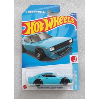 Hotwheels nissan skyline 2000gt-r lbwk