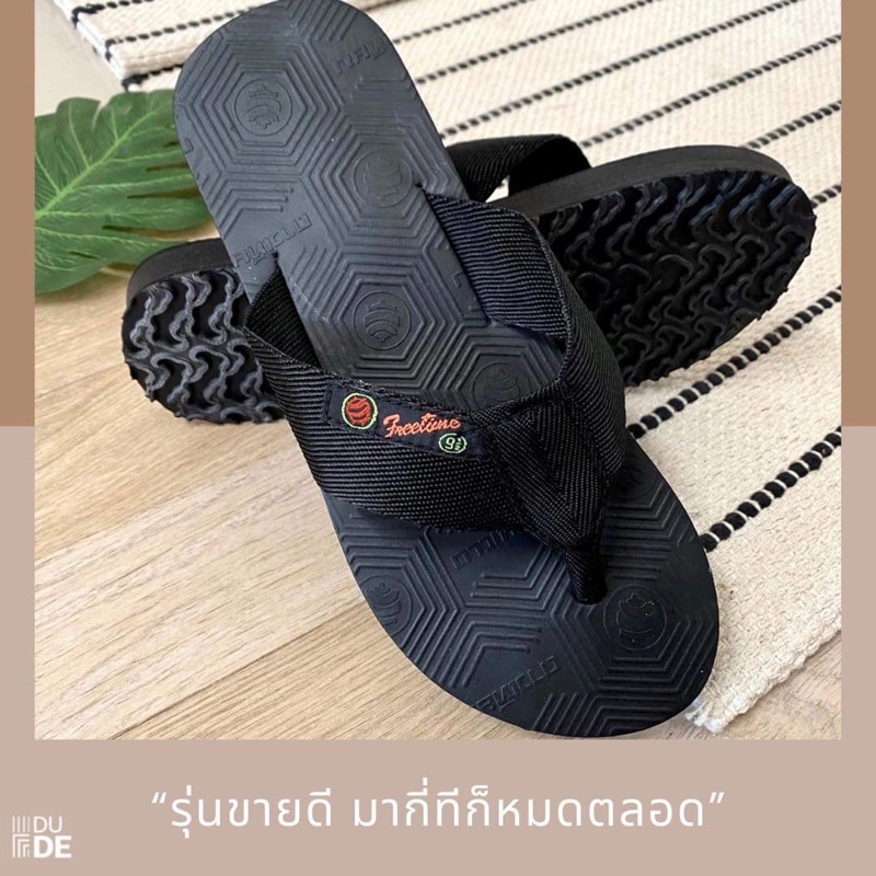 รองเท้าดาวเทียมสายผ้า สีดำ/หลากสี  เบา สบาย ใส่ลุยน้ำได้ แห้งง่าย ไม่อับ พร้อมส่ง มีเก็บเงินปลายทาง