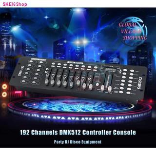 ⚡️ขายดีสุด พร้อมส่ง⚡️ บอร์ดควบคุมไฟฟาร์ ตัวควบคุมDMX 192 DMX Controller DJ Equipment 512 Console Stage Lighting