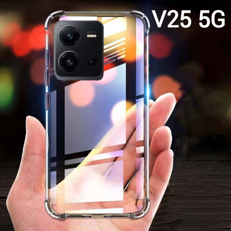 Y02A/Y02T/Y02/V25 5Gเคสใสกันกระแทกคลุมกล้องVivo Y22/Y22S/Y16/Y35/Y01/V25Pro 5G/Y02S/Y01A/Y30 5G/V23 