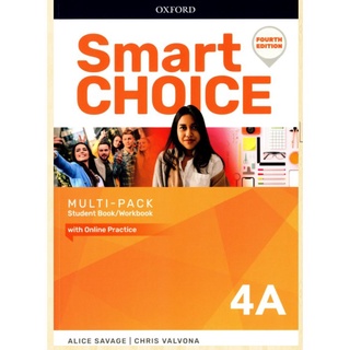 Se-ed (ซีเอ็ด) : หนังสือ Smart Choice 4th ED 4 Multi-Pack A  Student Book+Workbook (P)