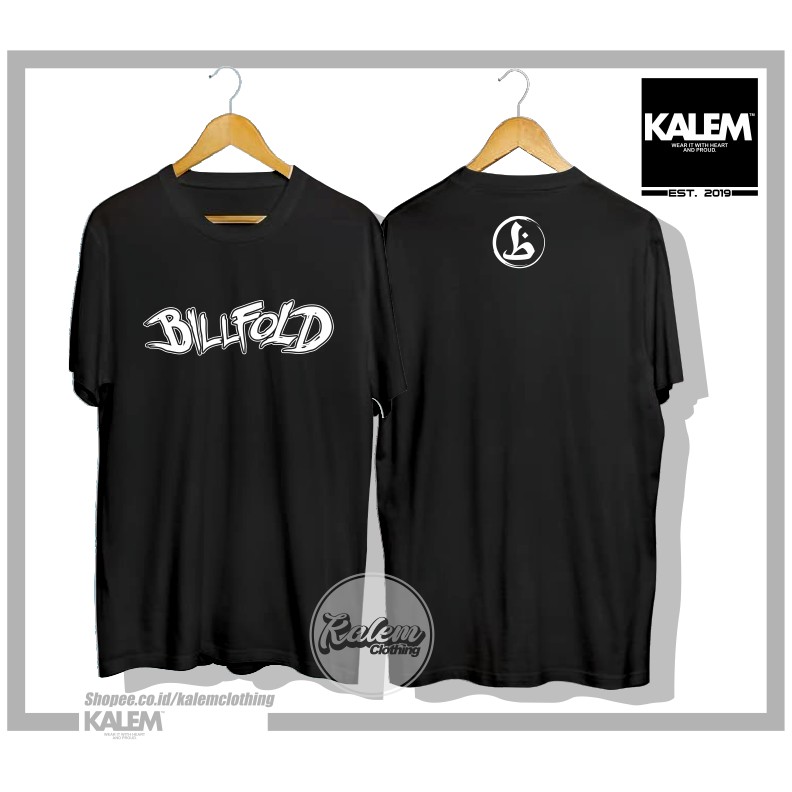 เสื้อยืด Billfold เสื้อยืด Cool Music Distro - KALEMCLOTHING