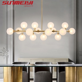 Sunmeiyi โคมไฟ LED สีทอง สไตล์โมเดิร์น สําหรับติดตกแต่งเพดาน…