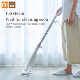 Xiaomi YouPin Official Store OLAYKS ไฟฟ้าไอน้ำทำความสะอาด Mop Handheld ชั้นหน้าต่างเครื่องซักผ้า Mopping ไม้กวาดเครื่องดูดฝุ่นไอน้ำ Scrubber สำหรับ HomeSK1480