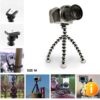 ขาตั้งกล้องหนวดปลาหมึก Flexible NV-GP045 Octopus Tripod Medium