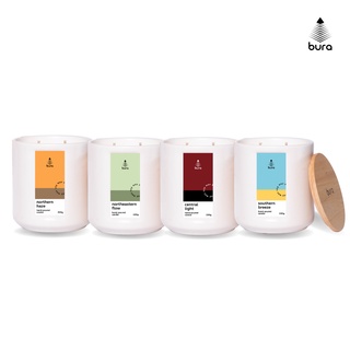 Soy Candle เทียนหอมไขถั่วเหลืองบูระ (Regional Scent Collection)