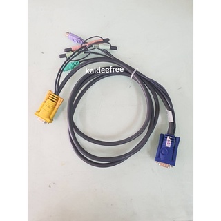 ATEN รุ่น 2L-5302P PS/2 KVM CABLE 1.8 M ใช้งานแล้ว