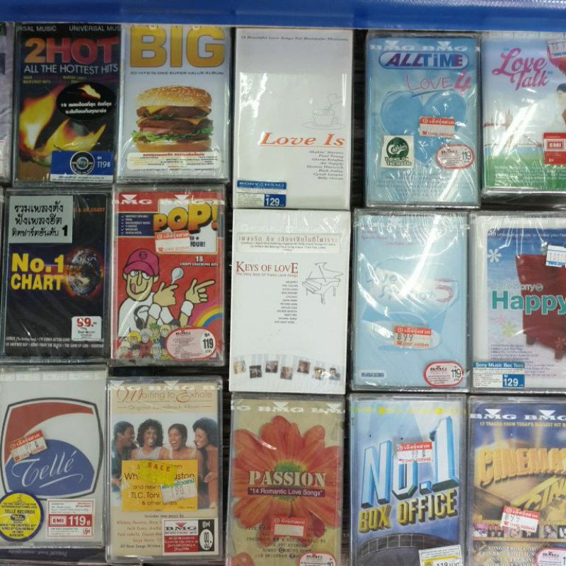 เทป เพลงฝรั่ง 2 Hot Akon Gwen stefani Mariah carey Black eyed peas Black street boys Jenifer lopez T