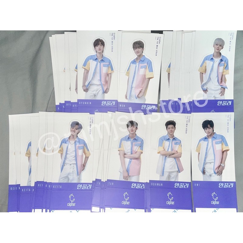 [พร้อมส่ง/มีเก็บเงินปลายทาง] 🐋 สแตนดี้ ciipher แทค เคตะ วอน ฮยอนบิน